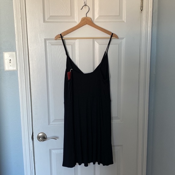 Ribbed wrap dress - MOSSIMO - black - L - Picture 2 of 8